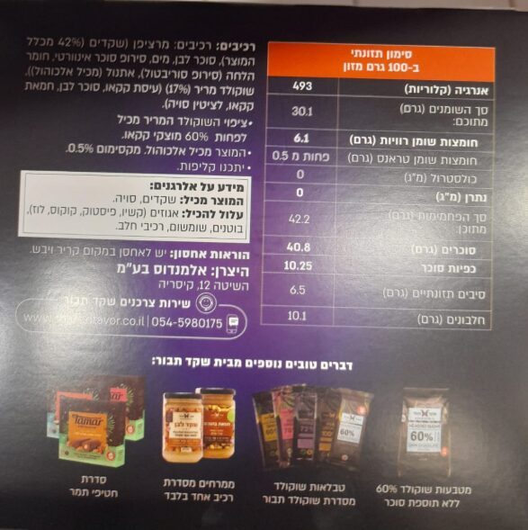 מרציפן מצופה שוקולד – תמונה 2