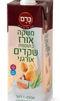 משקה אורז שקדים אורגני