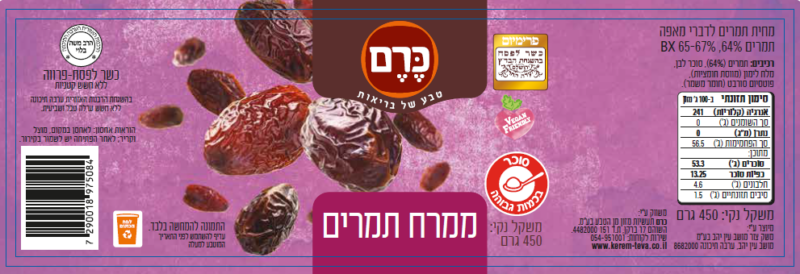 ממרח תמרים מומתק – תמונה 2