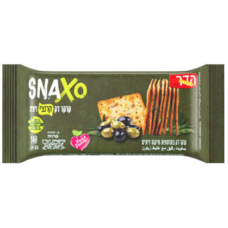 קרקר SNAXO דק עם מיקס זיתים