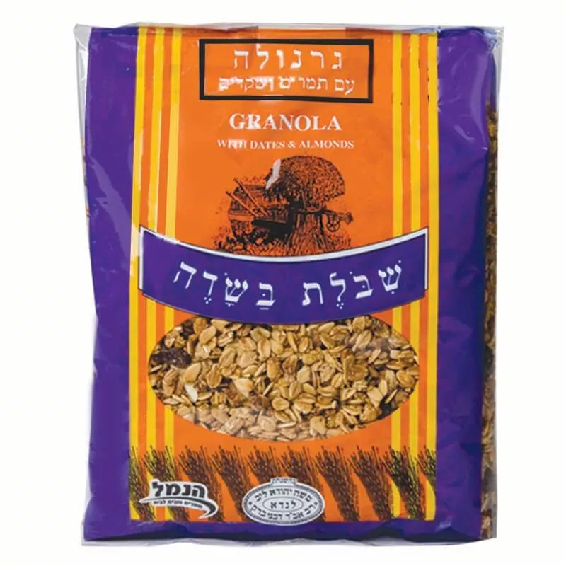 גרנולה תמרים ושקדים