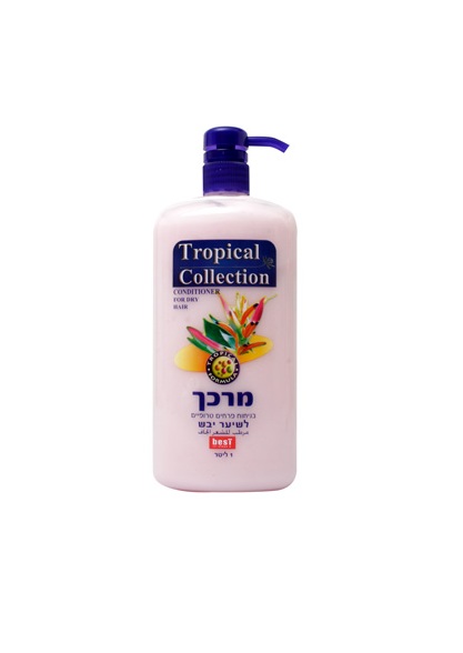 מרכך לשיער יבש ופגום בניחוח טרופי